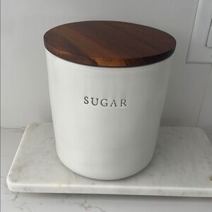 Hearth & Hand White and Brown Food Storage Kitchen Essentials